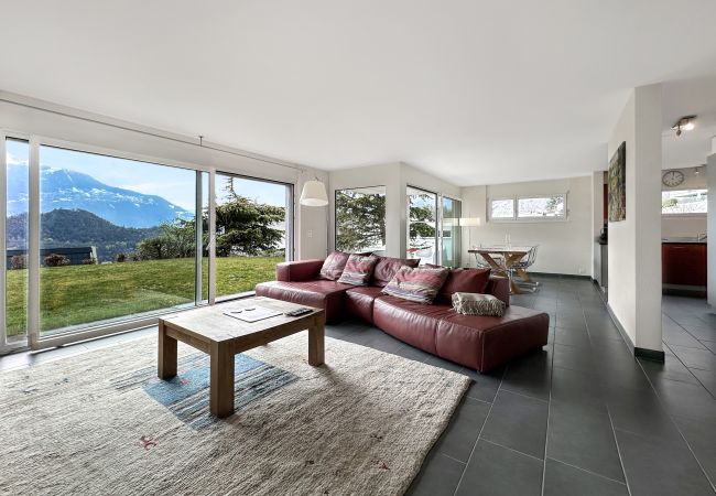 Maison mitoyenne à Savièse - Sunny Alps Panorama – Modern House near Sion