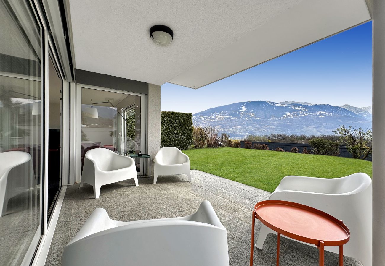 Maison mitoyenne à Savièse - Sunny Alps Panorama – Modern House near Sion