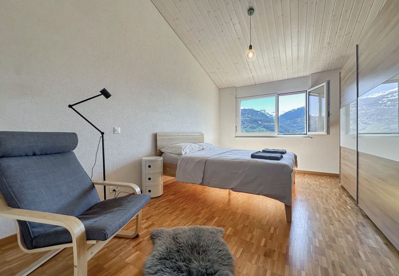 Maison mitoyenne à Savièse - Sunny Alps Panorama – Modern House above Sion