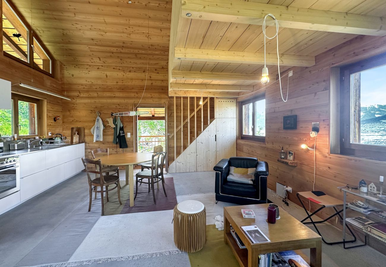 Chalet à Les Agettes - Alpine Nest Chalet – Stunning Mountain Views